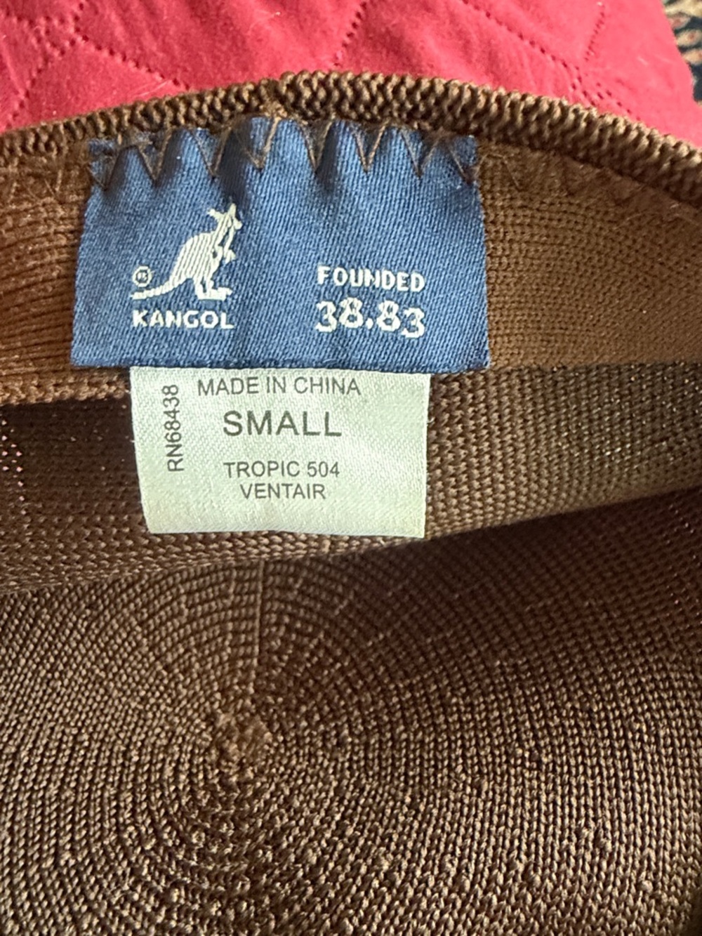 Kangol Tropic 504 Ventair Hat in Brown - Picture 2 of 2